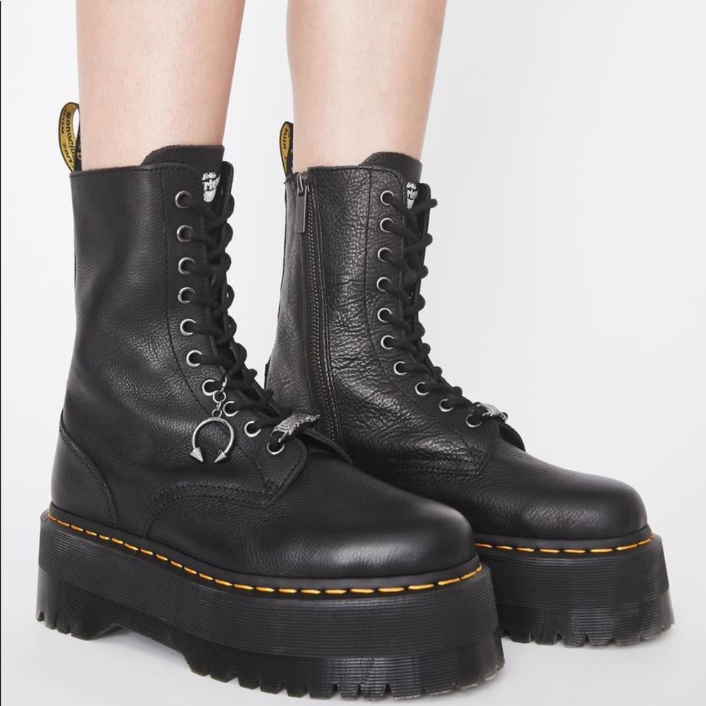 Dr. Martens X Dolls Kill Jadon Hi Max Boots - Picture 1 of 11